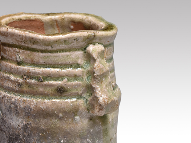 信楽花入 杉本貞光(作) 共箱 | 古美術ささき