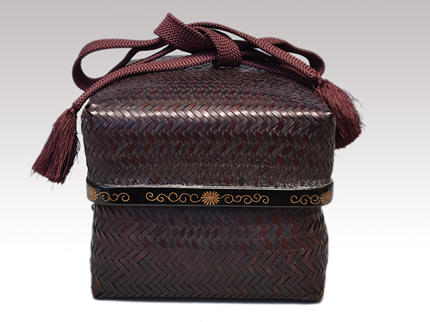 東 竹園斎】(作)の『御所籠』一式 茶道具 共箱 東 竹園斎】(作)の