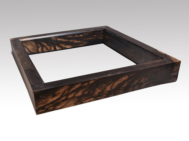 黒柿 炉縁 萬匠（作） 共箱 未使用 | 古美術ささき