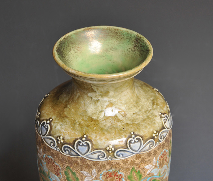 ウィーン窯 瑠璃金彩花瓶台 一双 ハンドペイント 【公式通販】