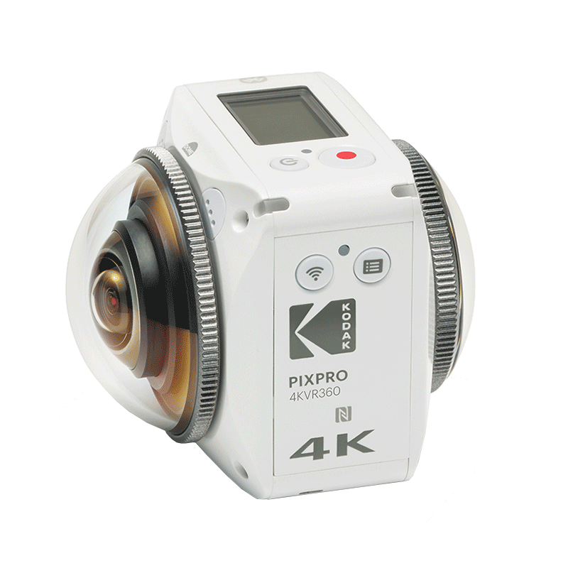 Action cam Kodak PixPro 4KVR360 Pack Ultimate - Kodak official site