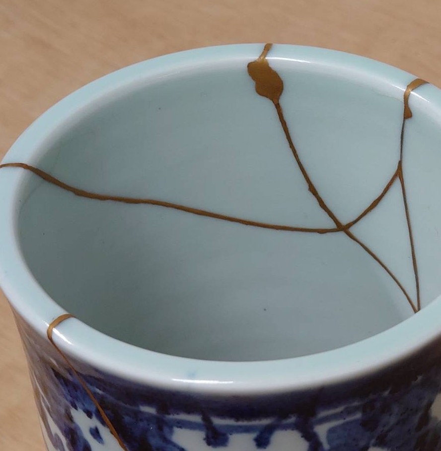 大阪府都島区の骨董品店こがん堂の金継ぎ修理依頼 | 大阪の掛軸・工芸