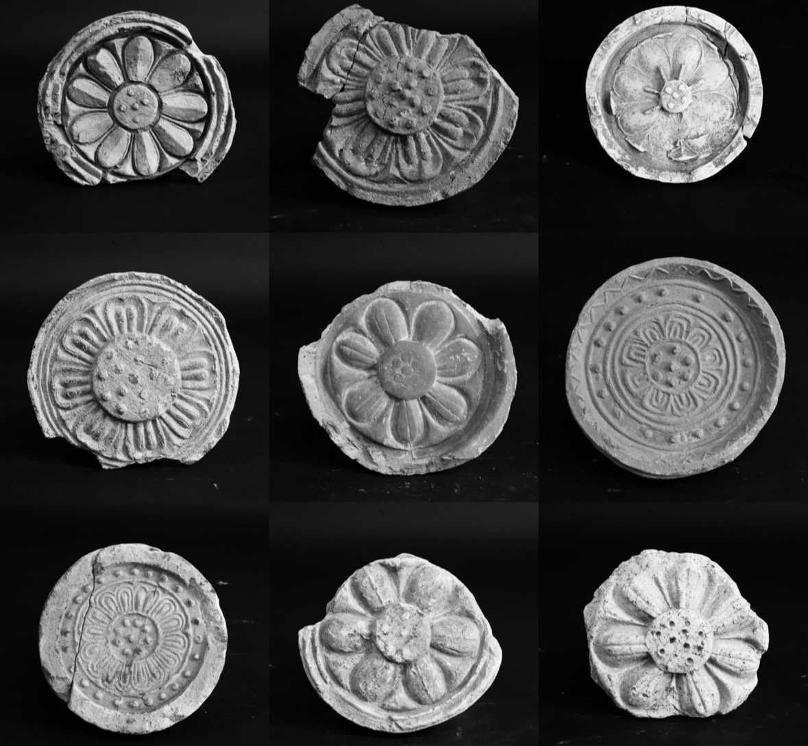 井内古文化研究室 古瓦コレクション | 古裂會 (こぎれかい)