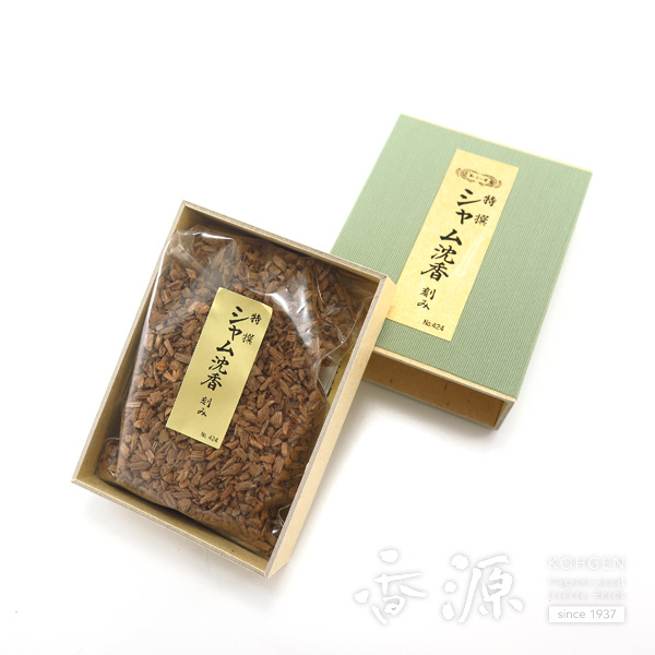 玉初堂 特撰シャム沈香 刻み化粧箱入 15gの通販 - お香専門店香源