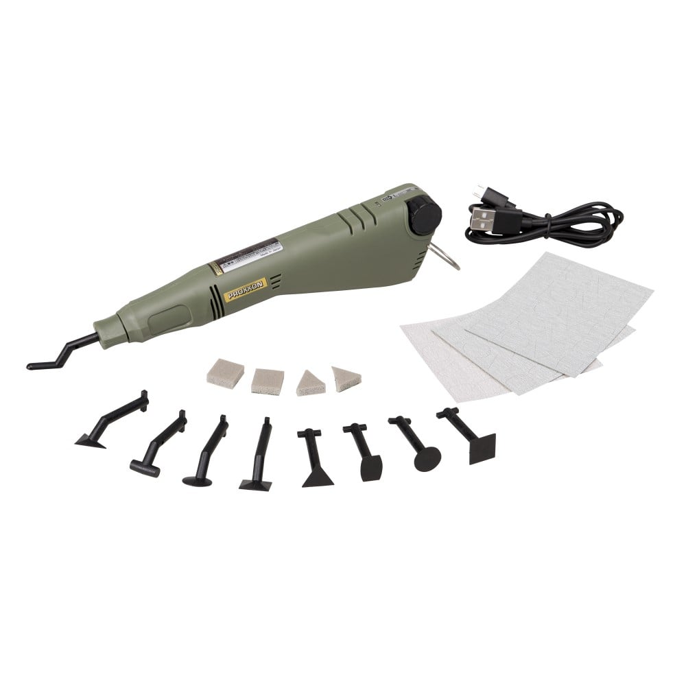 プロクソン(PROXXON) ペンサンダーPS10 【先端形状9種・ペーパー3種