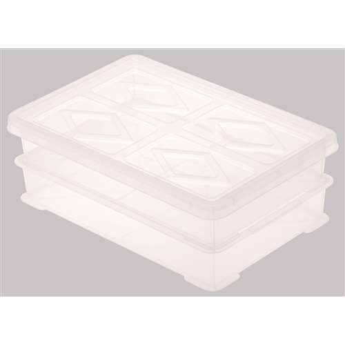 フードテナー NO5（本体：2、蓋：1） クリア(クリア): 生活用品