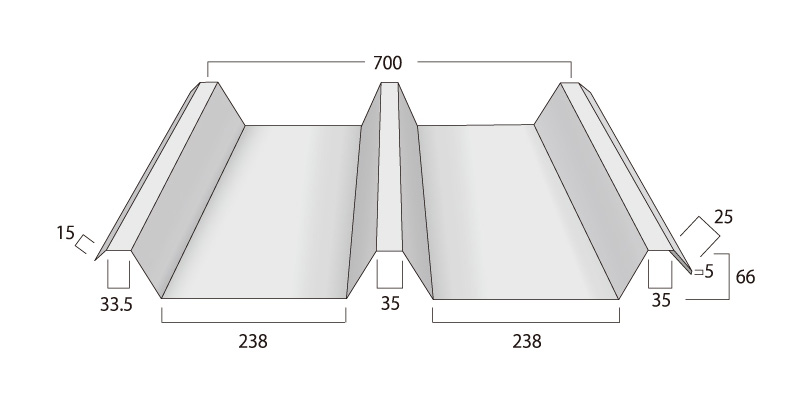 KR T66 | 屋根材 | 小池弥太郎商店