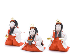 雛人形 / 山田華悦・尚好 / まめ雛5人 – 人形の鯉徳 オンラインショップ