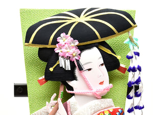 羽子板 / 藤娘13号 / むさしや豊山作 – 人形の鯉徳 オンラインショップ