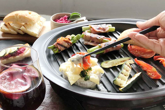 1Week使い回し 優秀IHグリルなべ(KIH-1412) | コイズミオンラインショップ