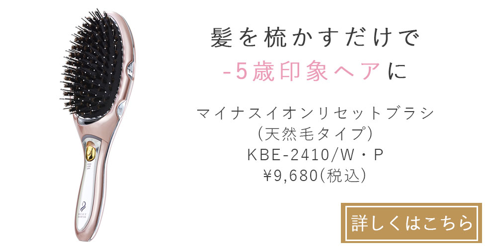 リセットブラシはじめてみませんか? | コイズミオンラインショップ