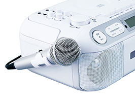 CDステレオラジカセ SAD-4942/W｜CDラジカセ／CDラジオ｜オーディオ