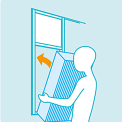 ルームエアコン（冷房除湿専用） KAW-1942/W｜窓用エアコン｜シーズン