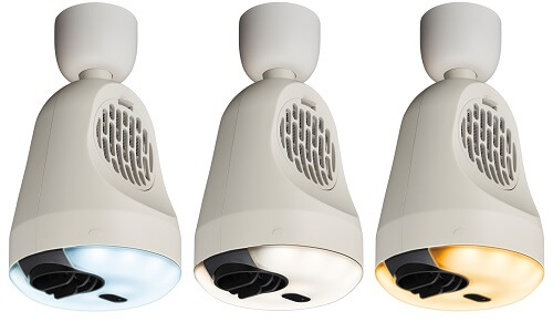 ドウシシャ 【アウトレット】サーキュライト ホット＆ブロアー 引掛け