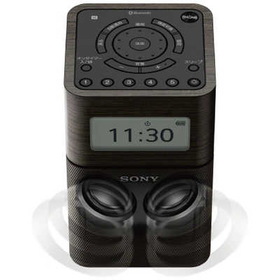 ソニー SONY ホームラジオ ブラック [ワイドFM対応 /AM/FM] SRF-V1BT