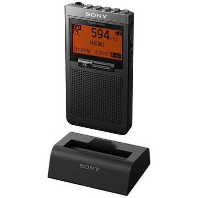 ソニー SONY ポータブルラジオ ワイドFM対応 SRF-T355K の通販
