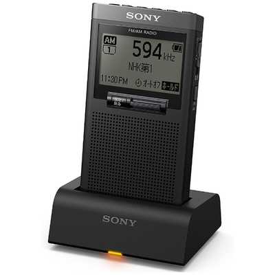 ソニー SONY ポータブルラジオ ワイドFM対応 SRF-T355K の通販