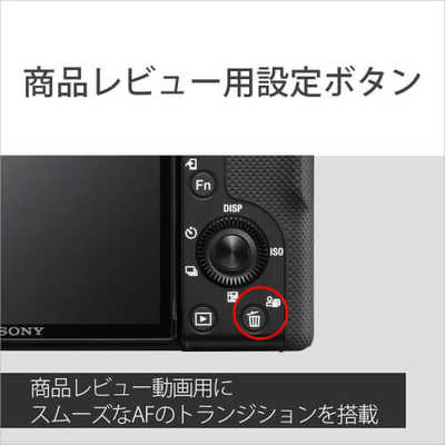 ソニー SONY ミラーレス一眼カメラ VLOGCAM ZV-E10 ボディ ブラック の