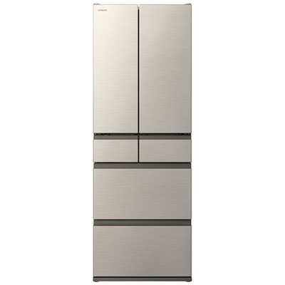 日立 HITACHI 冷蔵庫 6ドア HWタイプ 幅65cm 485L フレンチドア