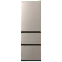 日立 HITACHI 冷蔵庫 3ドア 375L 右開き Vタイプ 幅60cm グラファイト