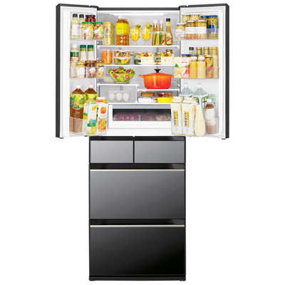 日立 HITACHI 冷蔵庫 6ドア 540L フレンチドア(観音開き) HXCタイプ 幅