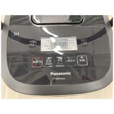 パナソニック Panasonic 炊飯器 5.5合 IH ブラック SR-FE101-K の通販