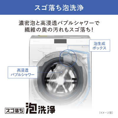 パナソニック Panasonic ドラム式洗濯乾燥機 (右開き) LXシリーズ 洗濯