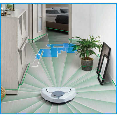 パナソニック Panasonic ロボット掃除機 RULO(ルーロ) MC-RSF600-W