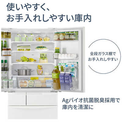 パナソニック Panasonic 冷蔵庫 6ドア 451L フレンチドア(観音開き