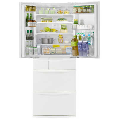 パナソニック Panasonic 冷蔵庫 6ドア 451L フレンチドア(観音開き