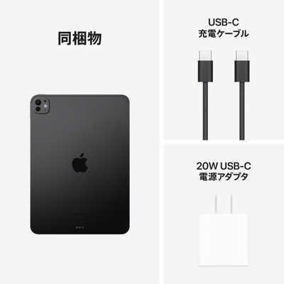 アップル 11インチ iPad Pro（M4）Apple M4 9コアCPU 10コアGPU 11型