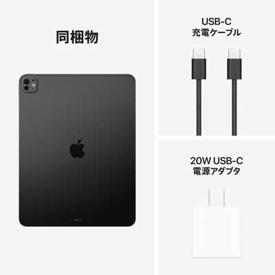 アップル 13インチ iPad Pro Apple M4 9コアCPU 10コアGPU 13型 Wi-Fi