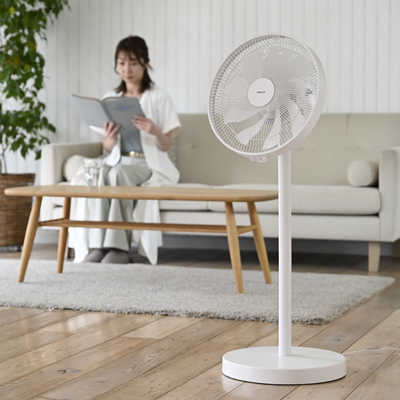 山善 YHX-FGD303 ヤマゼン 30cm DCモーター搭載ハイリビング扇風機