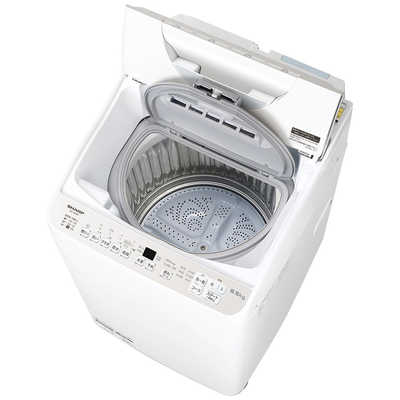 シャープ SHARP 縦型洗濯乾燥機 洗濯6.5kg 乾燥3.5kg ヒーター乾燥