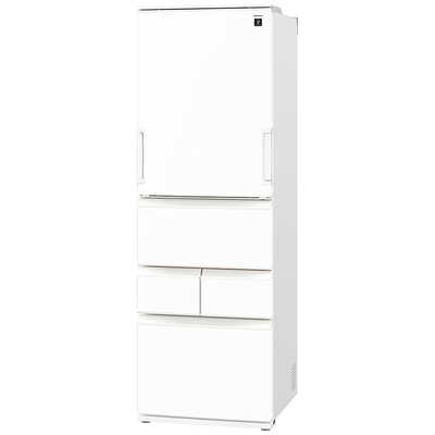 シャープ SHARP 冷蔵庫 5ドア 408L どっちもドア(両開き) プラズマ