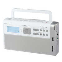 東芝 TOSHIBA 録音ラジオ ホワイト [AM/FM /ワイドFM対応] TY-RHR1(W