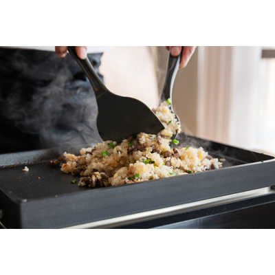 バルミューダ BALMUDA フチ付きプレートと専用フタ Griddle & Cover