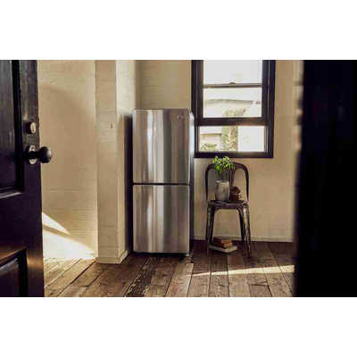 ORIGINALSELECT 冷蔵庫 2ドア URBAN CAFE SERIES ステンレスブラック