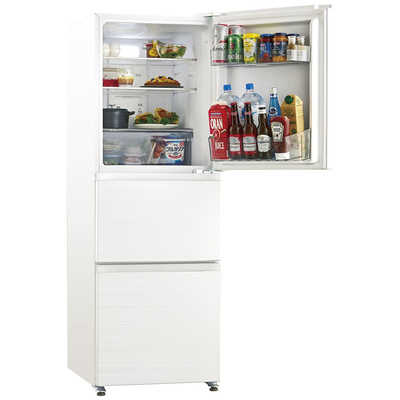 ハイアール 冷蔵庫 3ドア 右開き 286L JR-CV29A-W リネンホワイト の