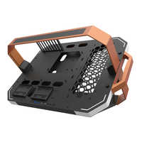 DARKFLASH ゲーミングPCケース ブラック/オレンジ BLADE-X の通販