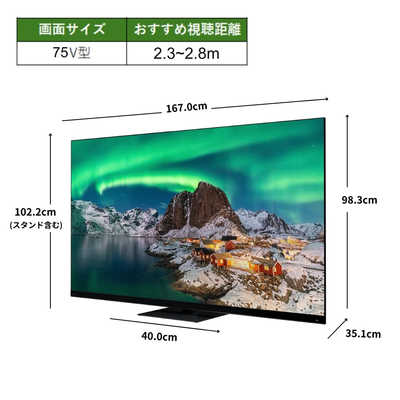 TVS REGZA Mini LED液晶テレビ REGZA [ 75V型 / 4K対応 / YouTube 対応