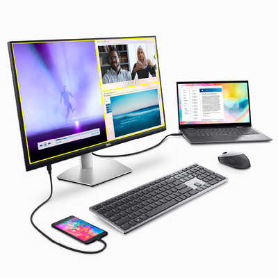 DELL デル PCモニター Sシリーズ シルバー [27型 /4K(3840×2160