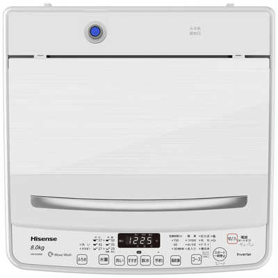 ハイセンス 全自動洗濯機 洗濯8.0kg HW-DG80B の通販 - カテゴリ：洗濯