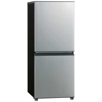 アクア AQUA 冷蔵庫 2ドア 137L 右開き 幅49.5cm シャイニーシルバー