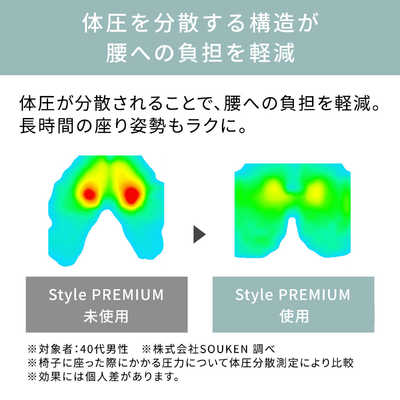 MTG 姿勢サポートシート Style PREMIUM 2 スタイルプレミアムツー