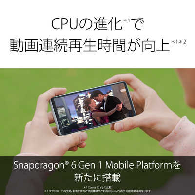 ソニー SONY SIMフリースマートフォン Xperia 10 VI / Snapdragon 6