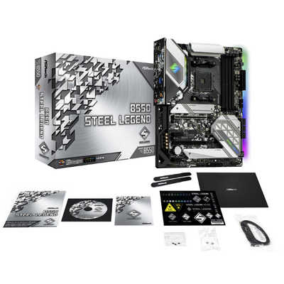 ASROCK マザーボード［ATX /Socket AM4］ B550 Steel Legend の通販
