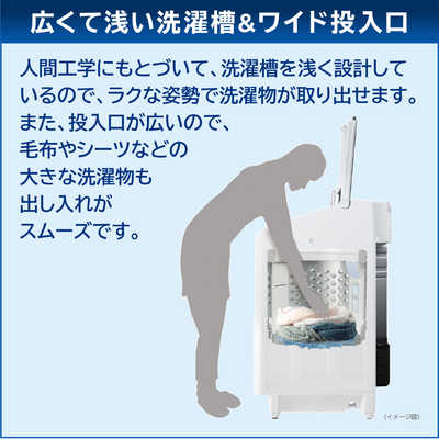 東芝 TOSHIBA 縦型洗濯乾燥機 洗濯10.0kg 乾燥5.0kg ヒーター乾燥(水冷