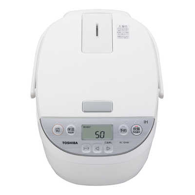 東芝 TOSHIBA 炊飯器 5.5合 IHジャー 備長炭ダイヤモンド釜 ホワイト