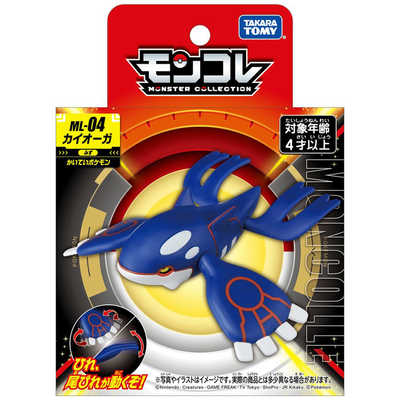 タカラトミー ポケットモンスター モンコレ ML-04 カイオーガ の通販
